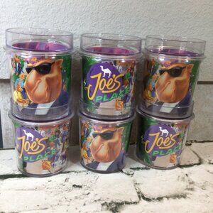 Vintage 1994 Joe Camel Thermo-serv 12 oz Tumbler Cups Joe's Place Set Of 6